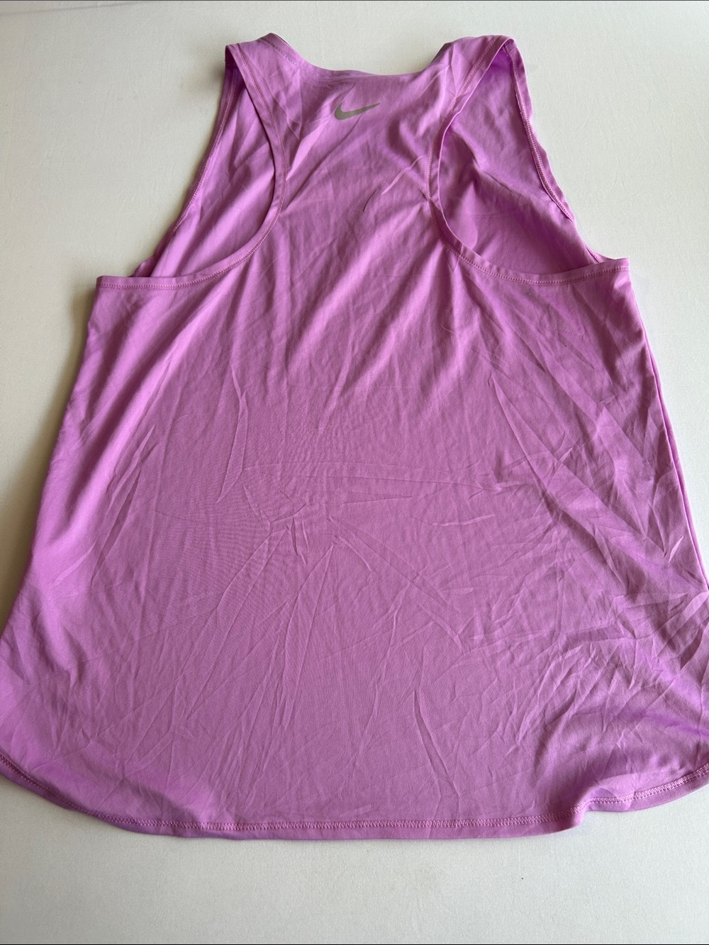 Nike Lavender Racerback Tank with White Swoosh - Picture 2 of 3